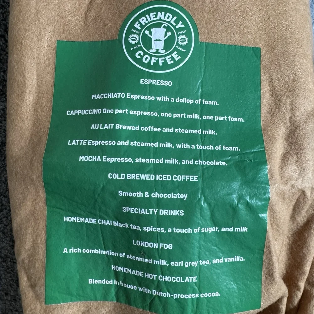 Dress Up America Coffee Frappuccino Costume Kids